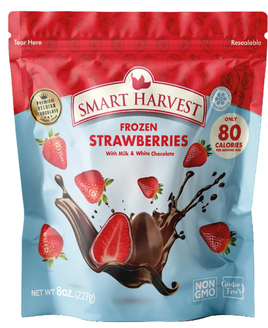 Frozen Chocolate-Dipped Strawberries