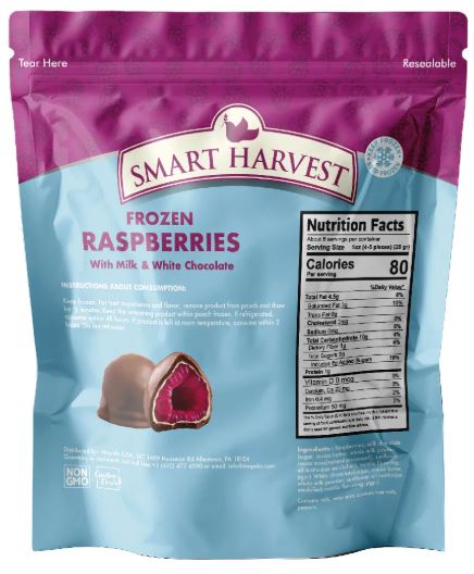 Frozen Chocolate-Dipped Raspberries